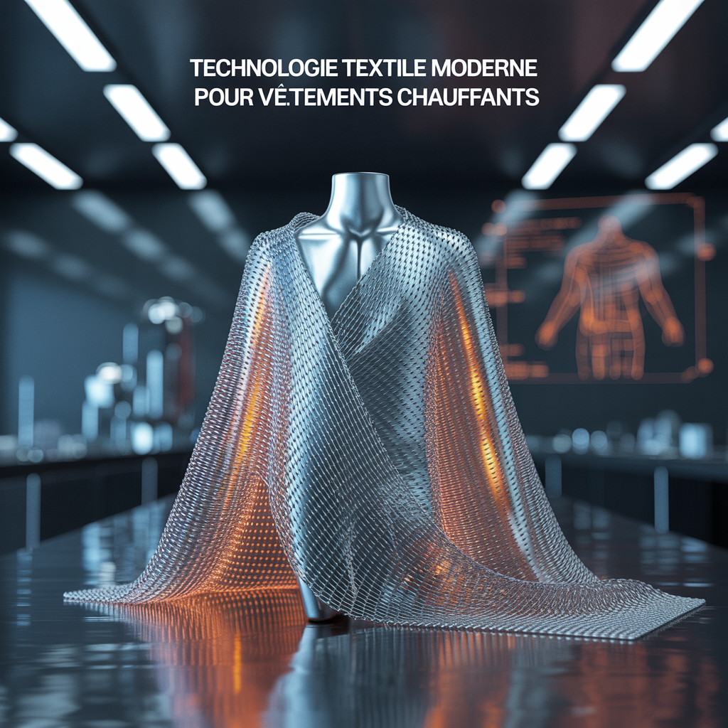 Technologie textile moderne pour vêtements chauffants